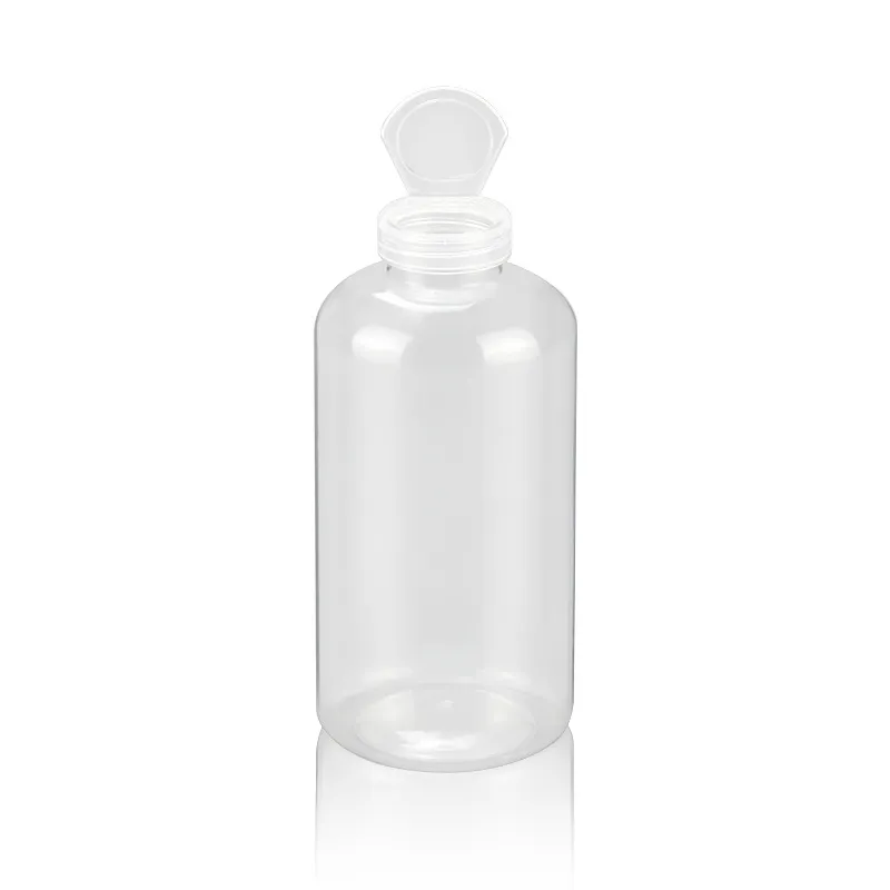 Cheap Price PET Food-grade Green Color  480ml Capsule Medicine Sealed Packaging Plastic Bottle