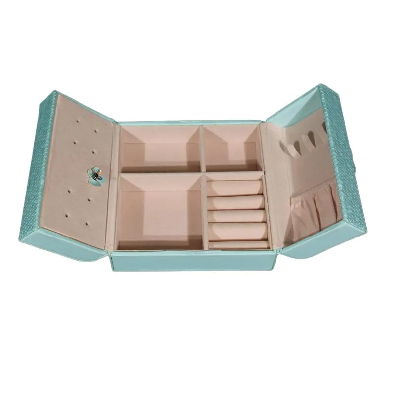 China High-end Custom Luxury Jewelry Watch Glasses Leather Storage Box Manufacturer Price Good