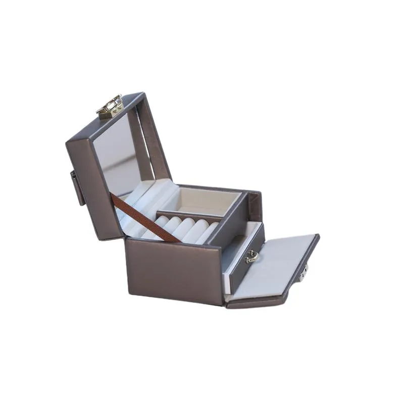 China High-end Custom Luxury Jewelry Watch Glasses Leather Storage Box Manufacturer Price Good