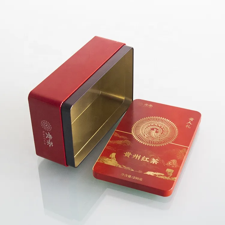 China Manufacturer Customized Hot Selling High Quality Professional Tin Tea Box