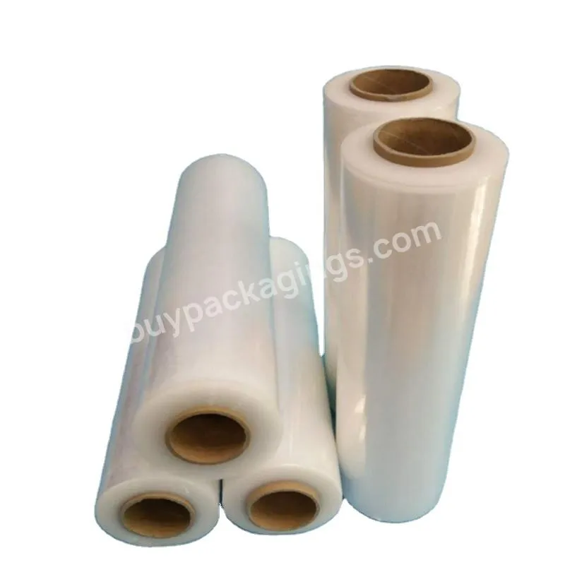 China Manufacturer Pe Strech Plastic Wrapping Film For Pallet Shrink Wrap Strech Film Packing Protective Film