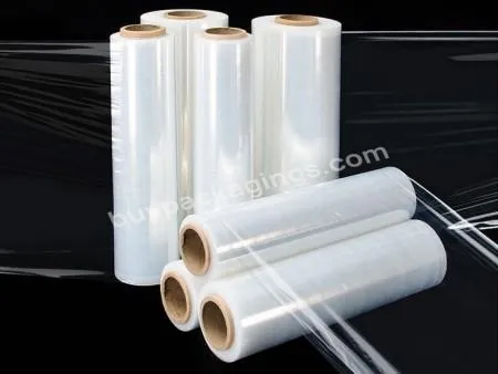 China Manufacturer Pe Strech Plastic Wrapping Film For Pallet Shrink Wrap Strech Film Packing Protective Film