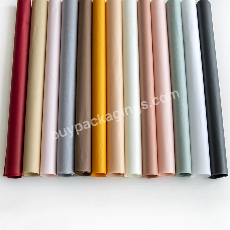 China Wholesale Gift Wrapping Paper Roll Custom Papel De Embalaje De Flores Wrapping Paper For Flower