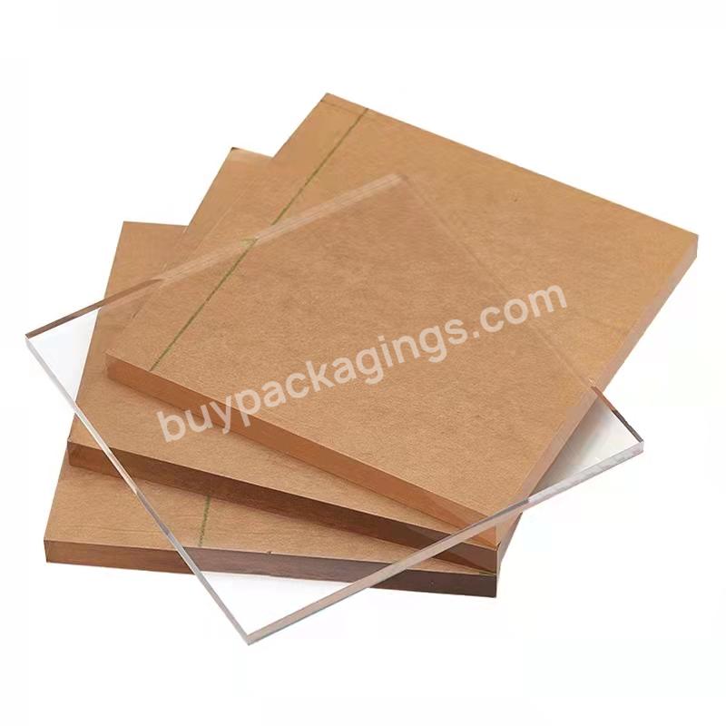 Clear Extruded Polystyrene Ps Thickness Size Color Custom Sheet