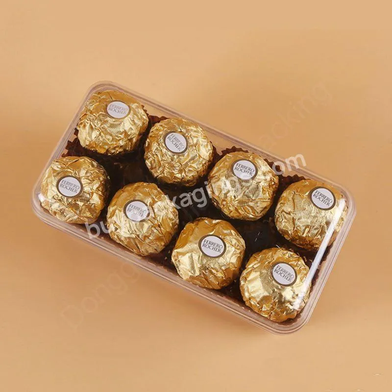 Clear Plastic Chocolate Packaging Box,Ps Chocolate Box With Clear Lid - Buy Chocolate Packaging Box,Clear Plastic Chocolate Boxes,Chocolate Box With Clear Lid.