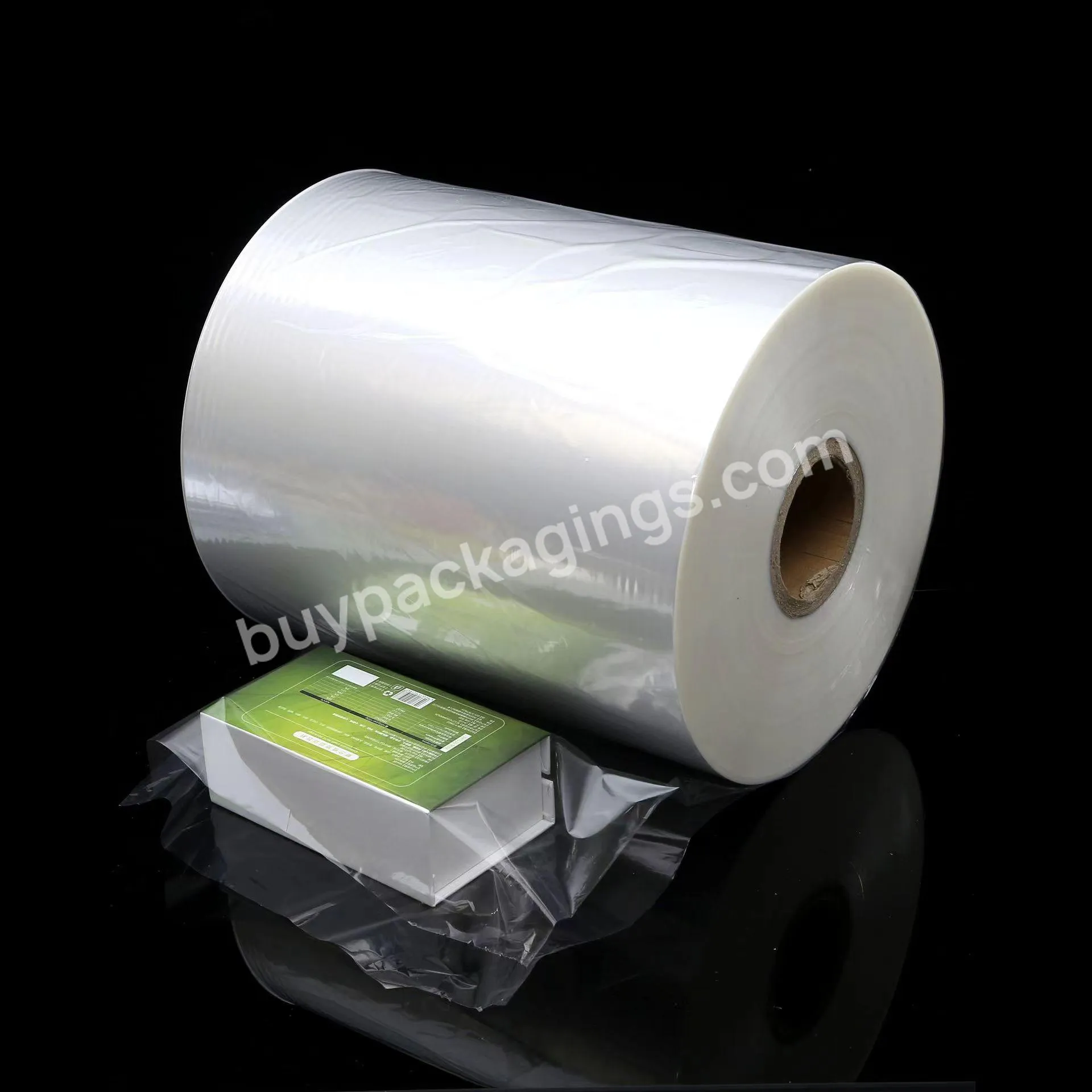 Clear Pof And Pe Plastic Heat Shrink Film Tube Shrink Film Bag