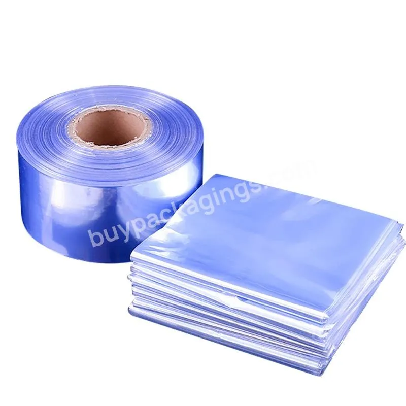 Clear Pvc Shrink Wrap Bags Heat Seal Transparent Film In Stock