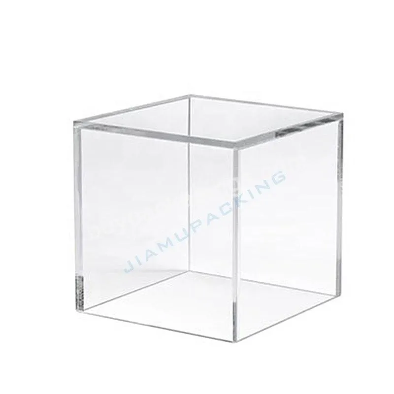 Clear Small Plastic Acrylic Candy Dessert Boxes With Lid