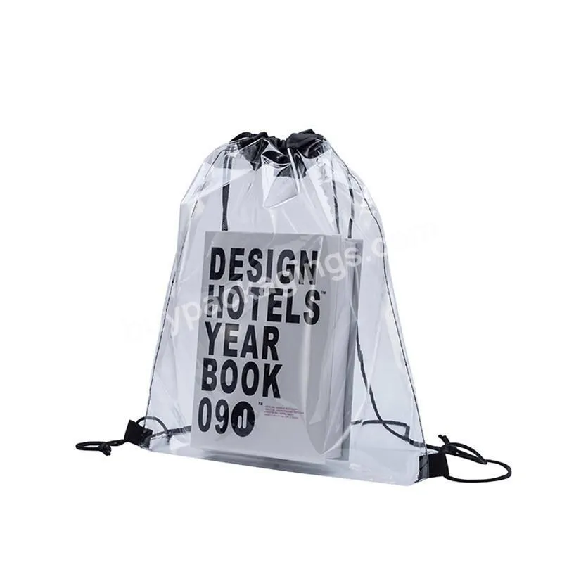 Clear Transparent Drawstring Pvc Backpack - Buy Clear Transparent Drawstring Bag,Drawstring Backpack,Pvc Drawstring Backpacks.