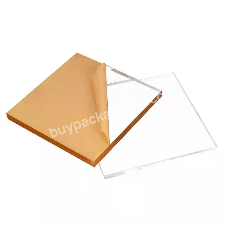 Clear Transparent Pmma Sheet Clear Acrylic Sheet Wholesale High-grade Cast Acrylic Sheet