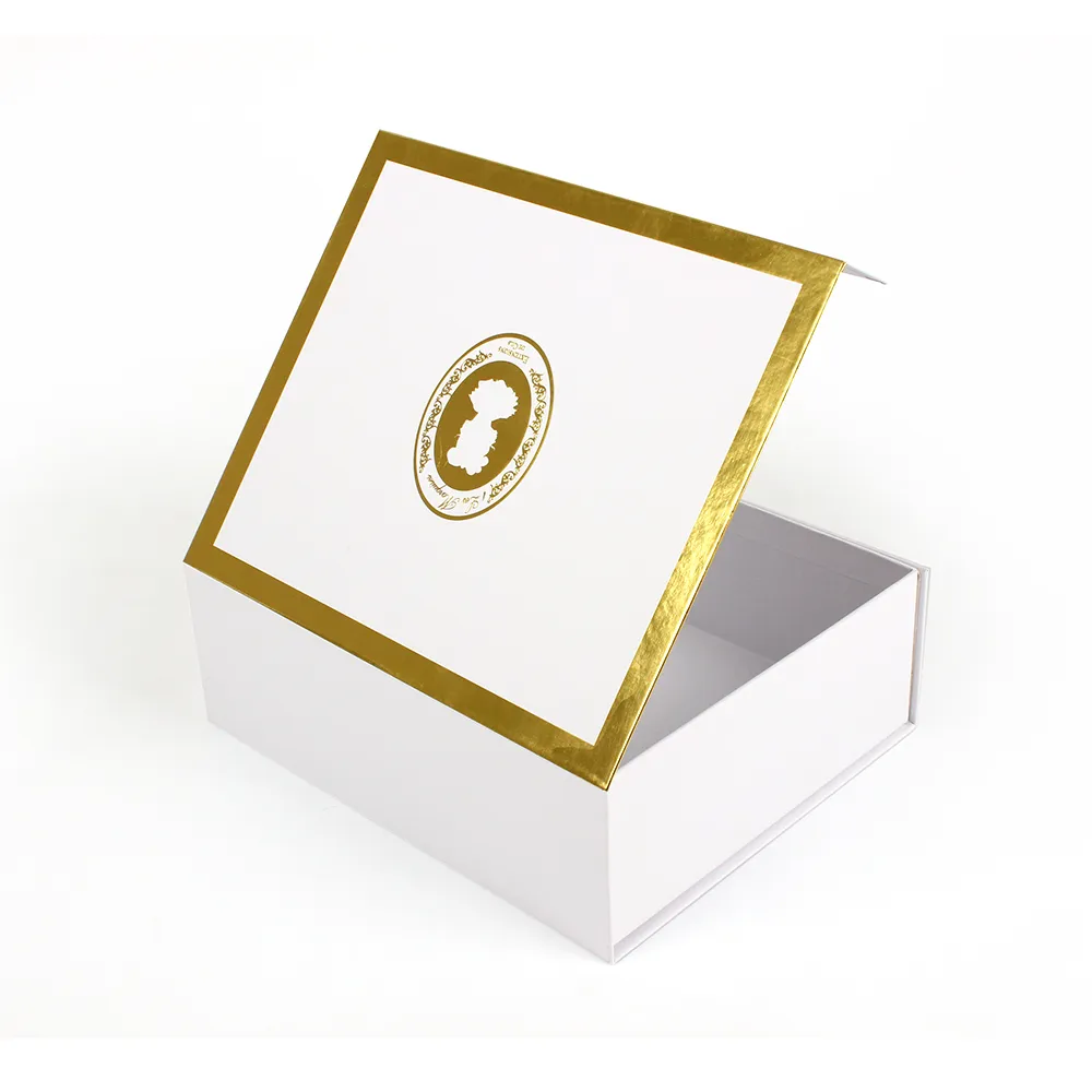 Clothing box packaging for cloth gift custom design boxes rigid cardboard unfold box