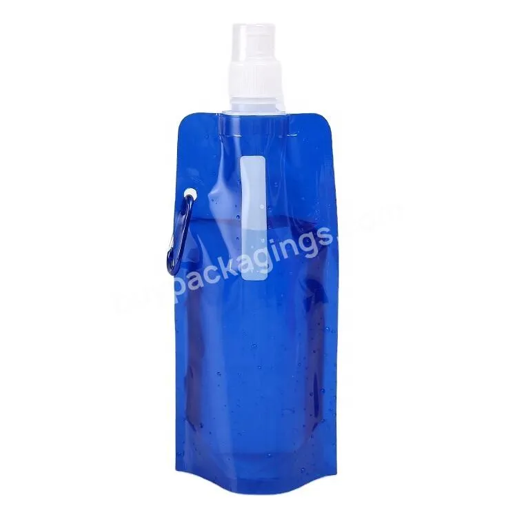 Collapsible Water Bottle Reusable Drinking Water Bottle With Clip For Biking,Hiking Travel