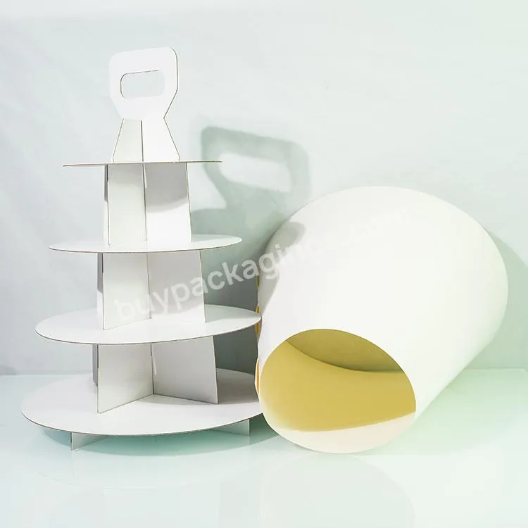 Confectionery Cupcake Box 3 Tier Cake Plate Stand 5 Tier Cake Stand Paper Cake Stand Wholesale - Buy 3 Tier Cake Stand,5 Tier Cake Stand,Cup Cake Stand Wholesale.