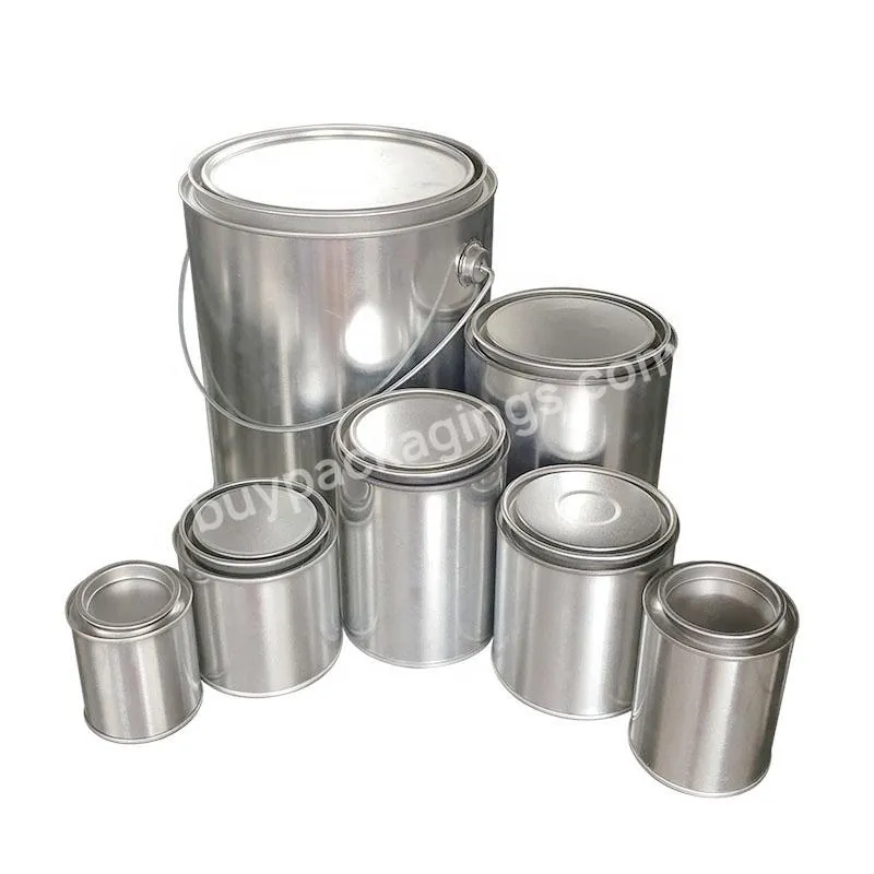 Containers Packaging Pint Quart Gallon Paint Cans Pvc Glue Metal Small Paint Tin Can