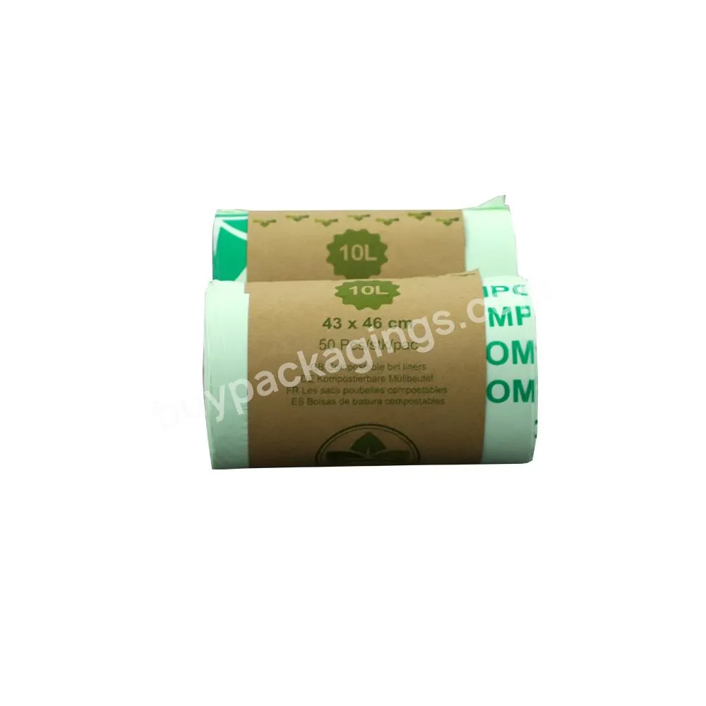 Corn Starch Compostable And Biodegradable Trash Bag Eco Friendly / Bin Liners Recycling Bin Liner - Buy Bin Waste Trash Garbage Refuse Sacks Bag Bolsas De Basura,Garbage Bag,Recycling Bin Liner.