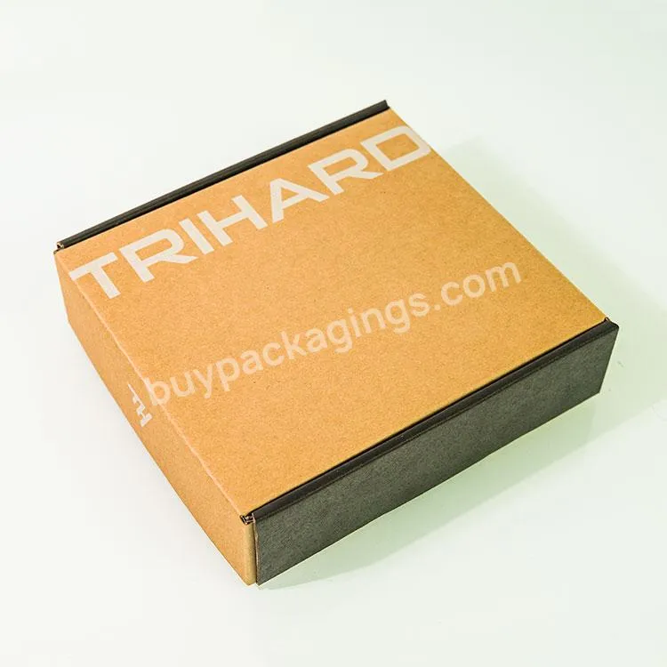 Corrugated Shipping Box Custom Made Colored Small T-shirt Printed Carton Mailer Box