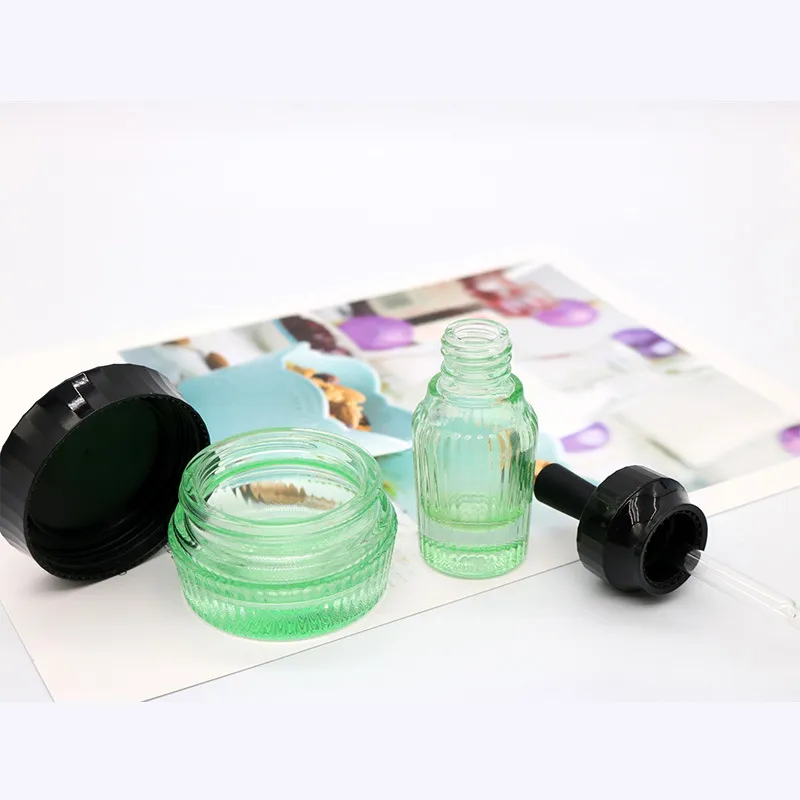 Cosmetic Packaging Empty Jar Subpackage Lotion Set Bottle Skin Care Products Glass Material Bottle