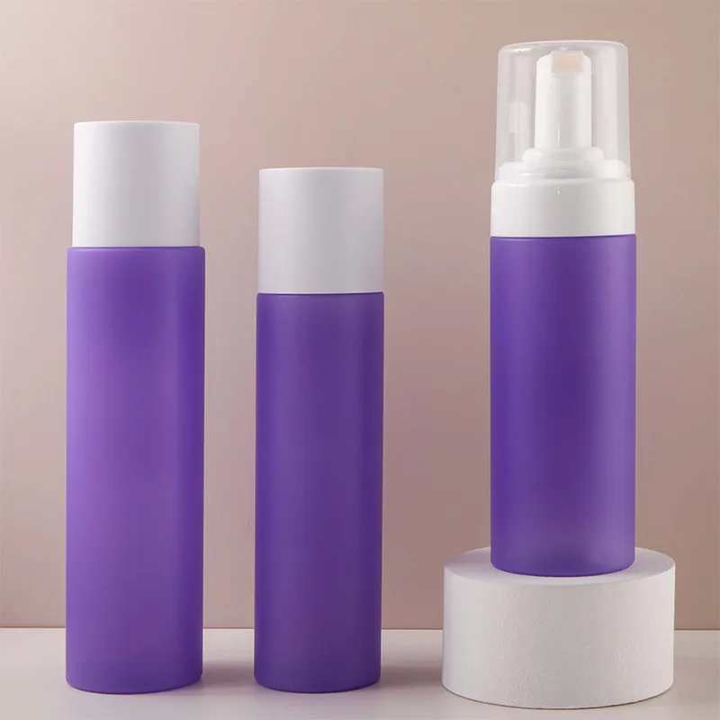 Cosmetic Packaging Set  High Quality Cheap Price Face Skin Care Frosted Spray Plastic Bottle