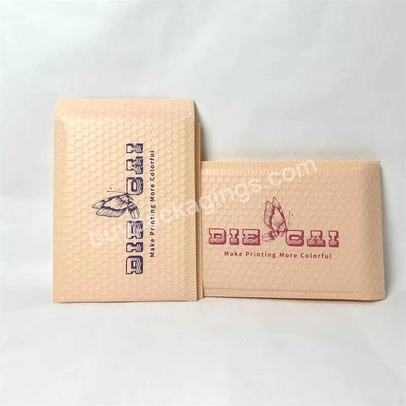 Courier Delivery Bag Colorful 4x8 Air Padded Envelopes Shipping Poly Bubble Kraft Mailer Bag