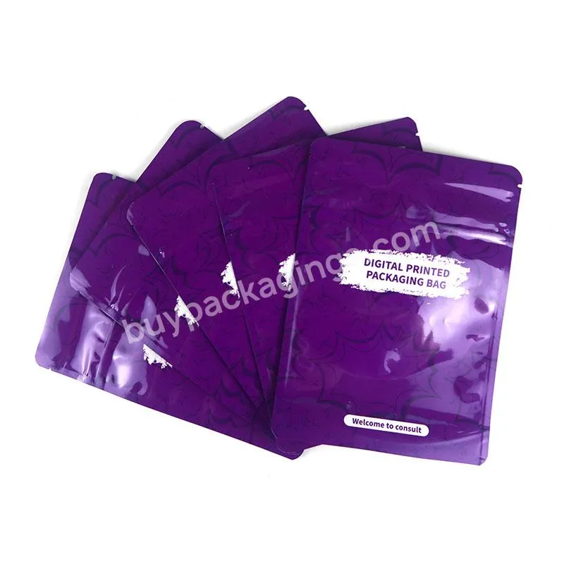 Custom 1g 3.5g 7g 14g 28g Child Resistant Resealable Aluminium Foil Plastic Smell Proof Mylar Storage Packaging Bag