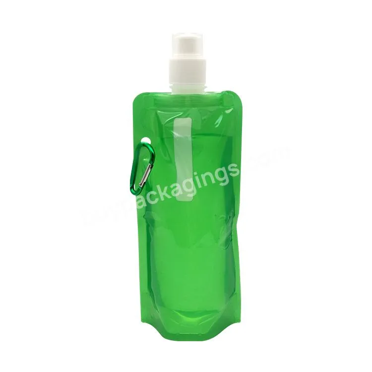 Custom 250ml 480ml 8oz 16oz Water Bottle Spout Juice Bag