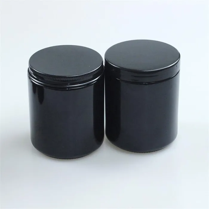 Custom 4Oz 8Oz 10Oz 12Oz 16Oz 230Ml 320Ml 500Ml Glossy Black 10Oz Empty Candle Container Candle Jar