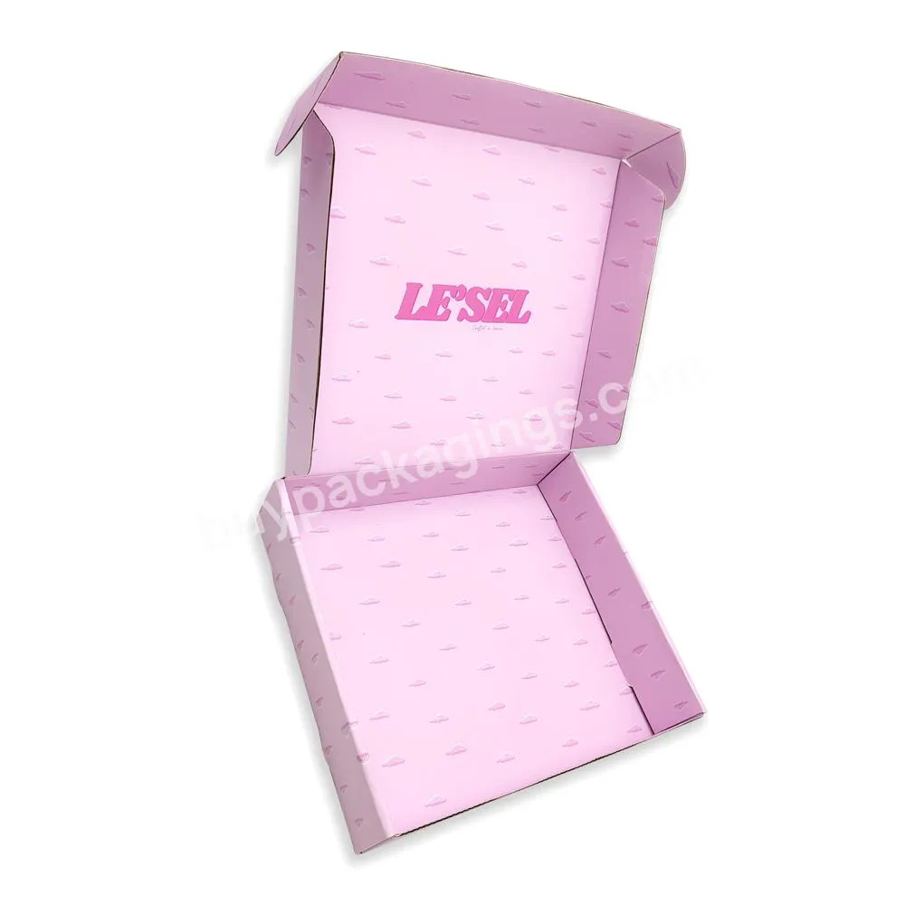 Custom Attractive Price Hot Sale Corrugated Packaging Clothing Boxes Folding Corrugated Paper Delivery Gift Box