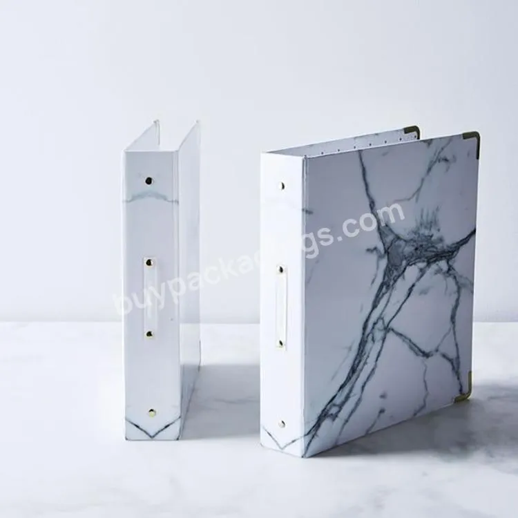 Custom Binder Covers Marble 3 Ring Binder 1inch A4 Marble Binders - Buy Marble Binders,3 Ring Binder,Binder Covers.