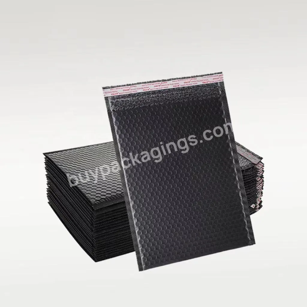 Custom Black Poly Mailer Packing Courier Shipping Satchel Mailing Bags White Bubble Padded Envelopes Self Seal
