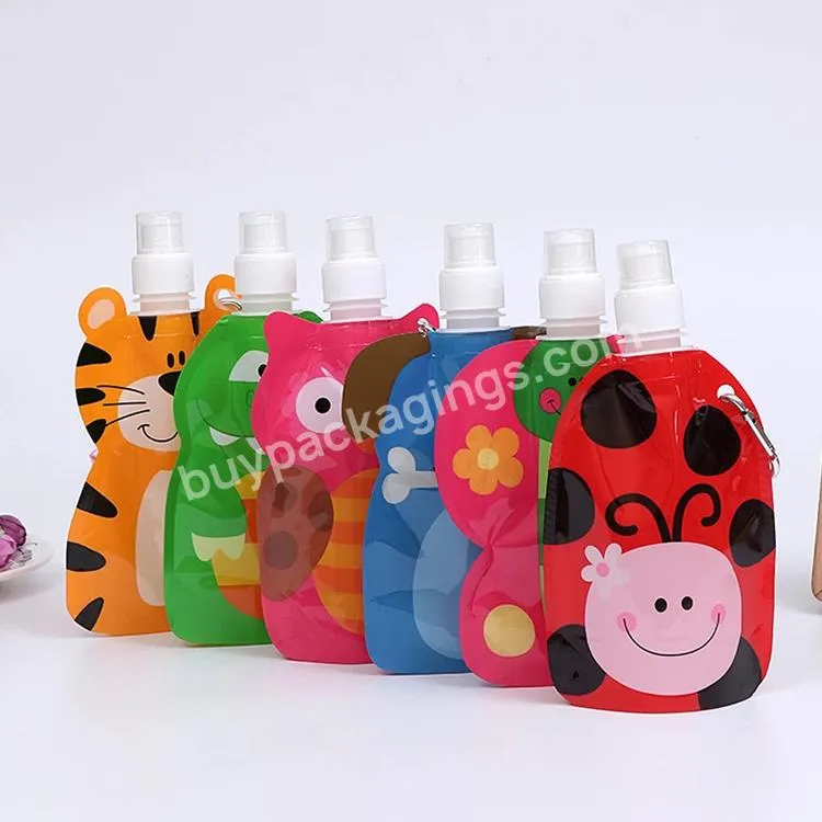 Custom Bpa Free Disposable Plastic Refillable Freezer Safe Baby Food Squeeze Pouch Bag