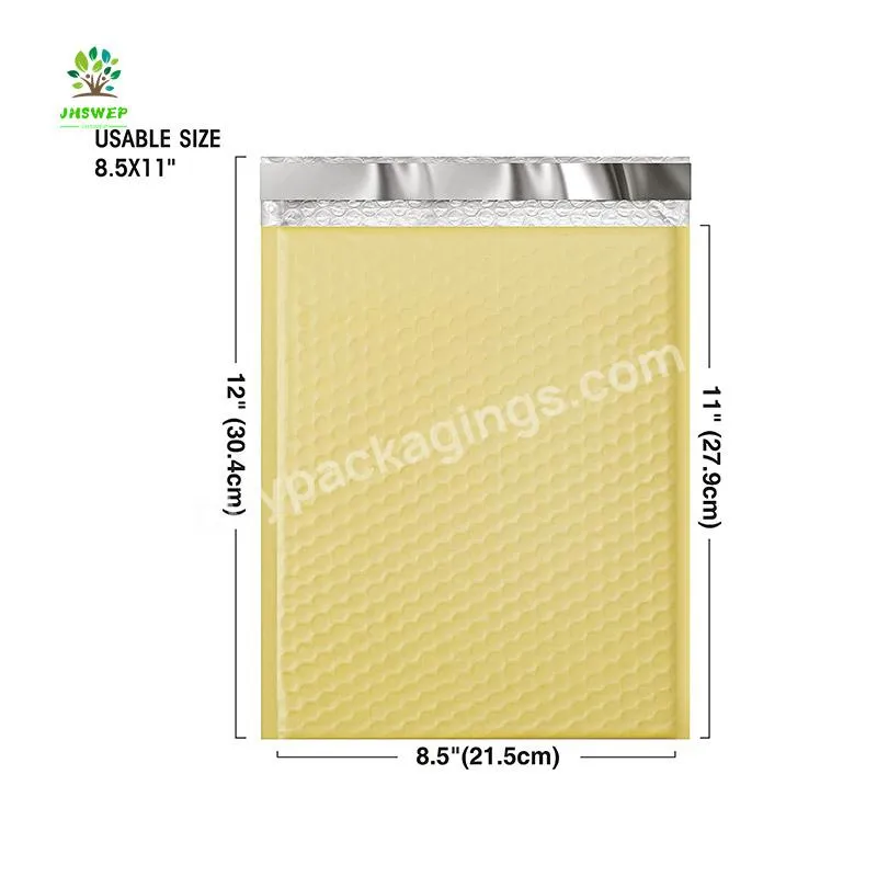 Custom Bubble Bag Oem Moisture Proof Bubble Mailer Light Weight Padded Shipping Mailer Envelopes