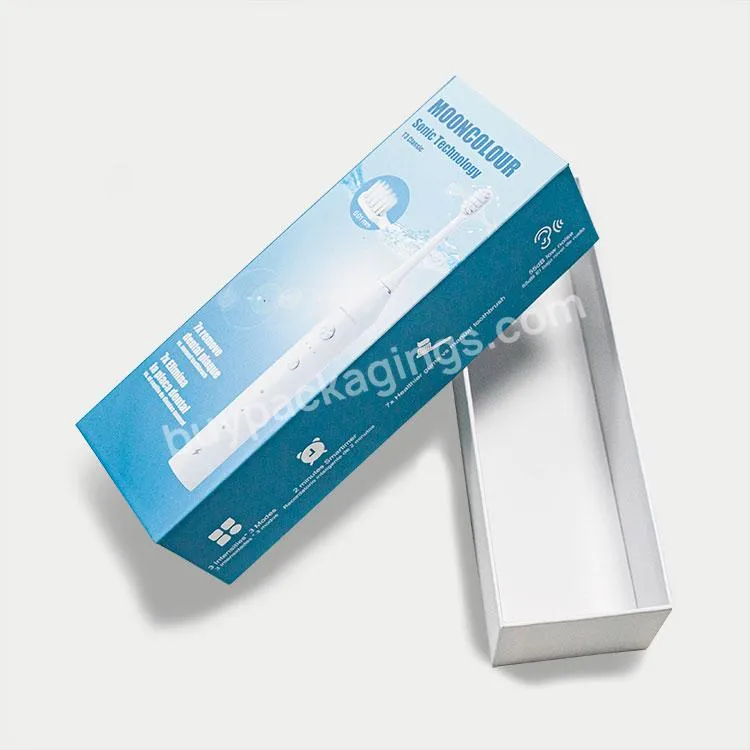 Custom Cardboard Box Eco Friendly Boxes Electric Toothbrush Paper Packaging Box