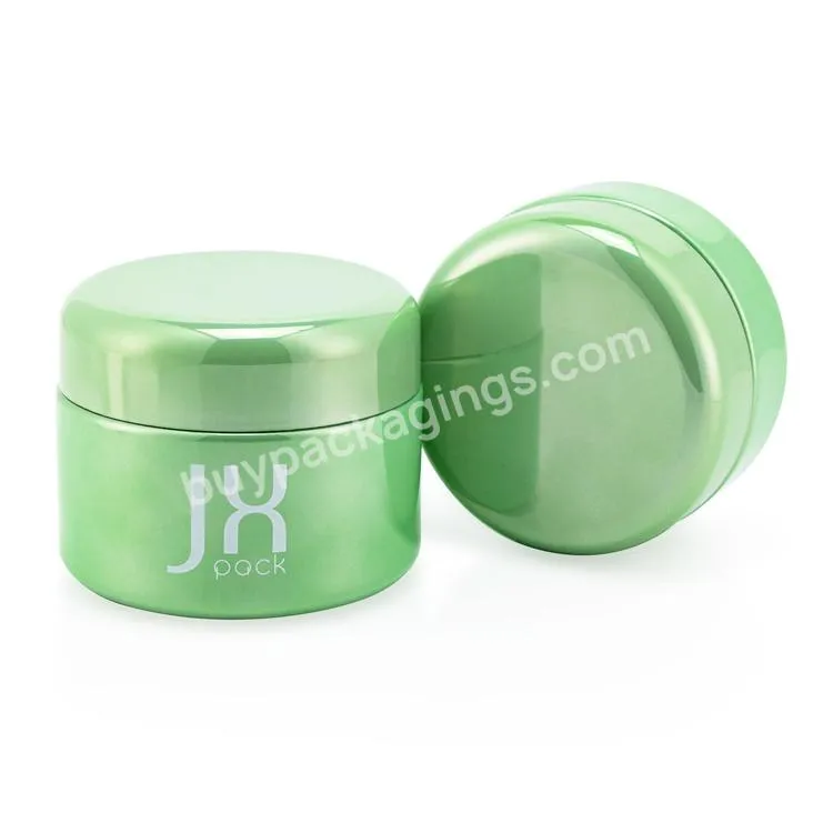 Custom Child Resistant Container Airtight Food Jar Smell Proof Glass Jar Packaging Green Glass Jar