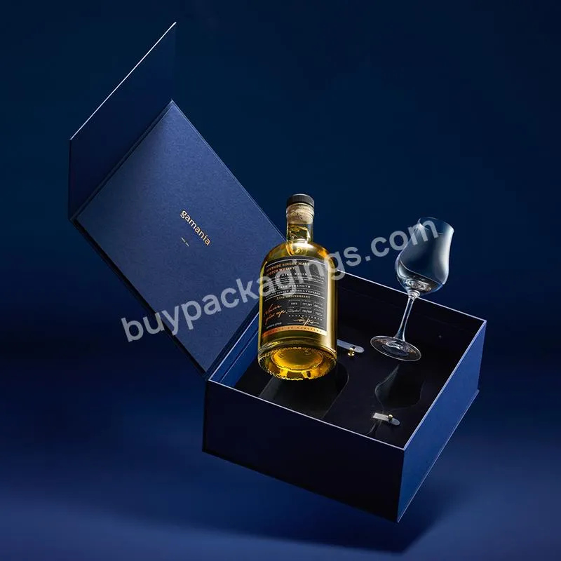 Custom Coffee Mug Tea Cup Sets Gift Box Cardboard Stainless Steel Wine Glass Thermos Bottle Packaging Boxes With Velvet