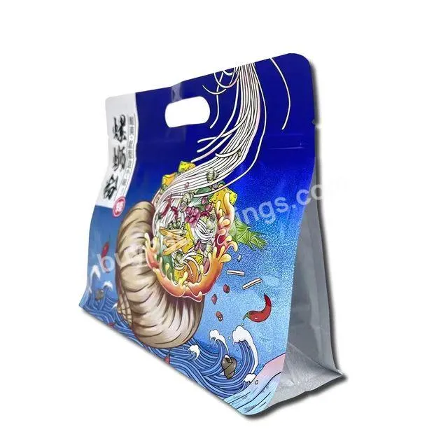 Custom Dried Food Snack Beef Jerky Packaging Bags Flat Bottom Pouch Plastic Mylar Bags