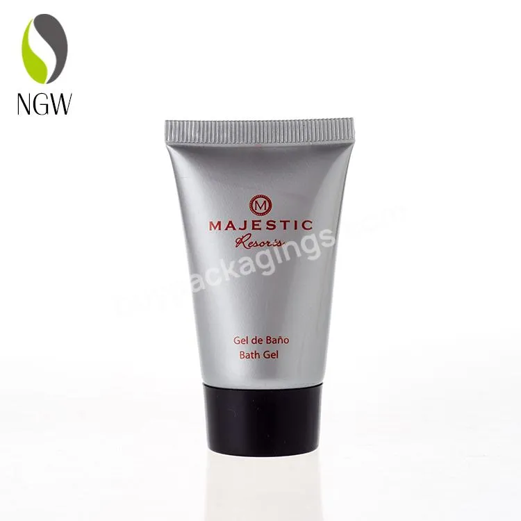 Custom Empty Facial Cleanser Lotion Cream Packaging Tubes For Plastic Aluminum Gold Silver Plastic Extrusion Layer Tube