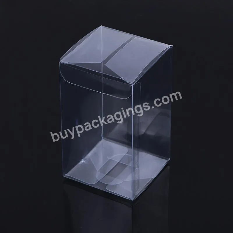 Custom Frosted Pp Packaging Box Transparent Pet Box Clear Pvc Plastic Box