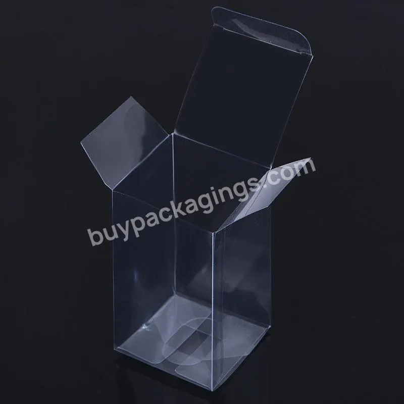 Custom Frosted Pp Packaging Box Transparent Pet Box Clear Pvc Plastic Box - Buy Small Clear Plastic Packaging Boxes,Clear Plastic Folding Packaging Boxes,Rectangular Clear Plastic Box.