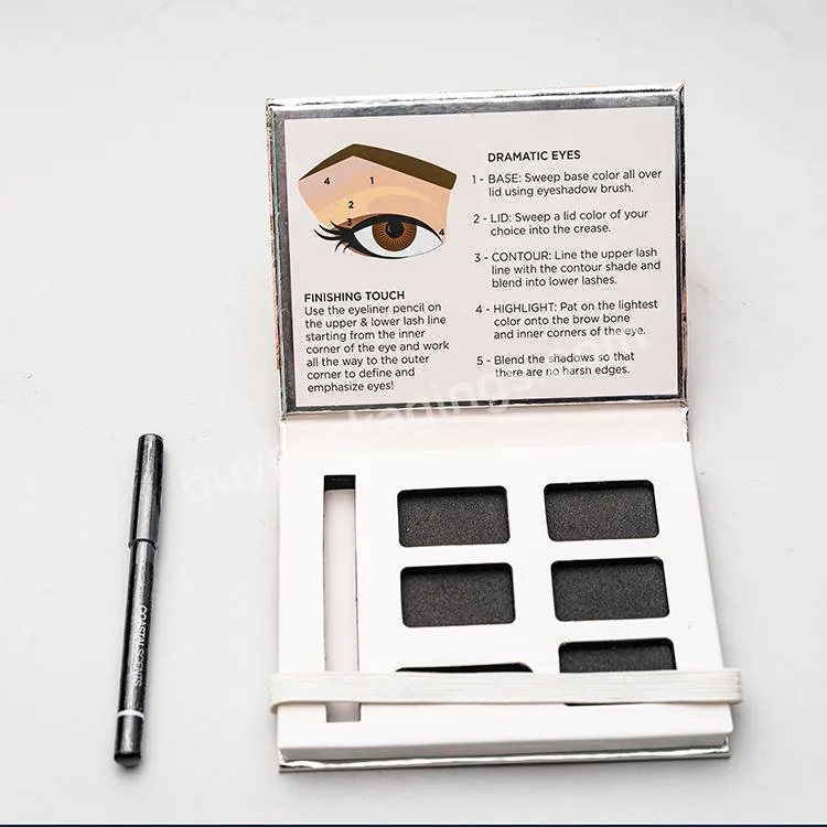 Custom High Quality Perfect Eye Makeup Waterproof Private Label Luxury Eyebrow Powder Palette Paper Cardboard Box