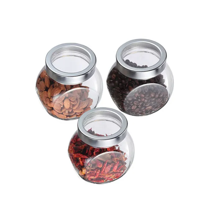 Custom Logo 200ML450ML750ML1400ML Seasoning Spice Jar Glass Bottles