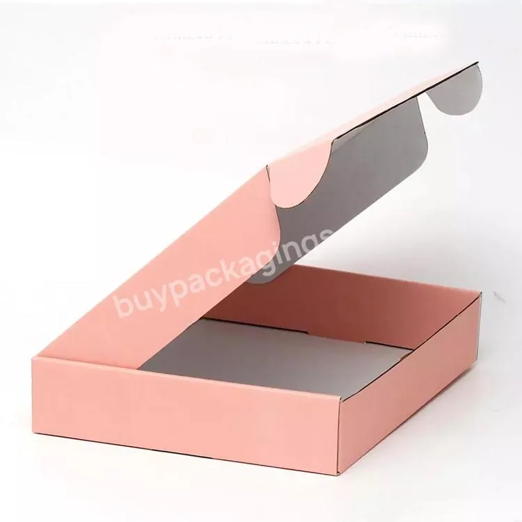 Custom Logo Biodegradable Colourful Cardboard Shipping Mailing Book Box For Clothing