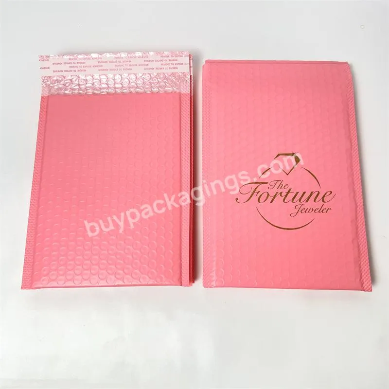 Custom Logo Bubble Envelope Mailer Poly Bubble Mailer Jewelry Clothing Shipping Packaging Wrap Mailing Bags