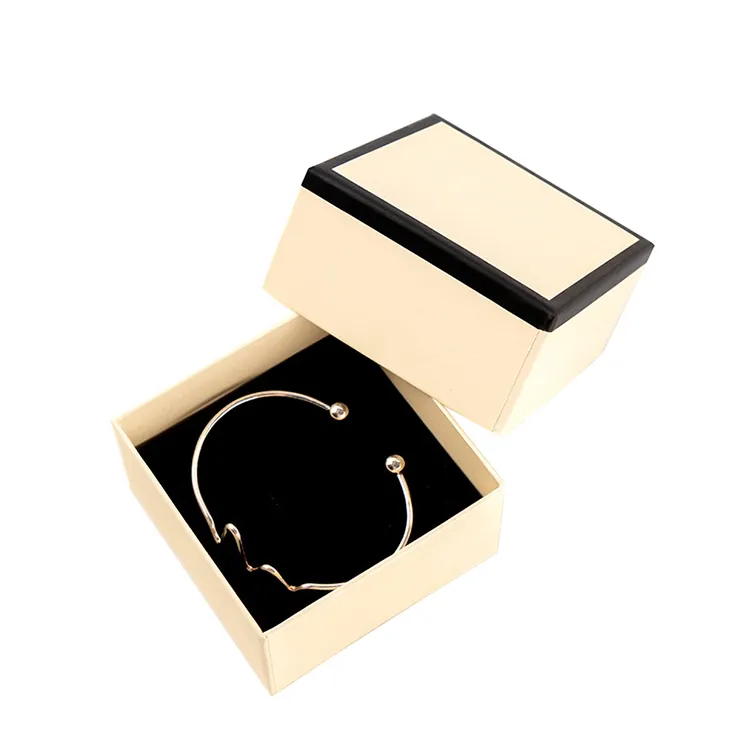 Custom Logo Cardboard Foldable Luxury Jewelry Gift Box For Packaging