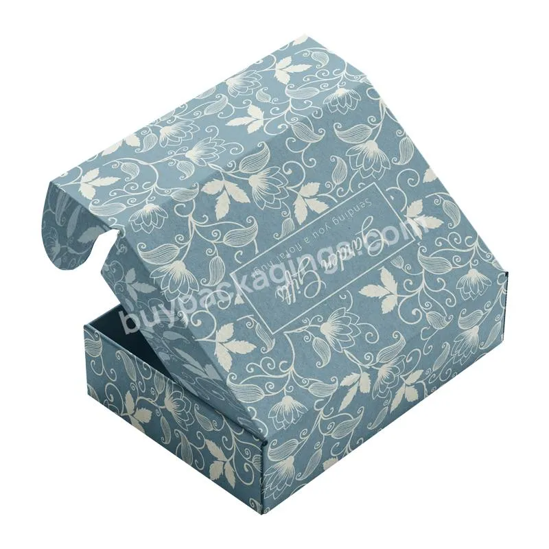 Custom Logo Clothing Packaging Paper Box Corrugated Shipping Mailer Boxes Luxury Custom Cardboard Gift Box