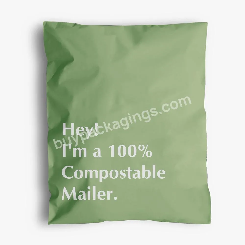 Custom Logo Compostable Biodegradable Poly Plastic Courier Mailer Mailing Packaging Bag - Buy Poly Bag Custom Mailer,Plastic Courier Mailing Bag,Mailer Bag Compostable Biodegradable.