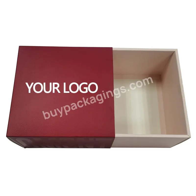 Custom LOGO luxury gift box craft corrugated box underwear clothes corrugated paper board packing box