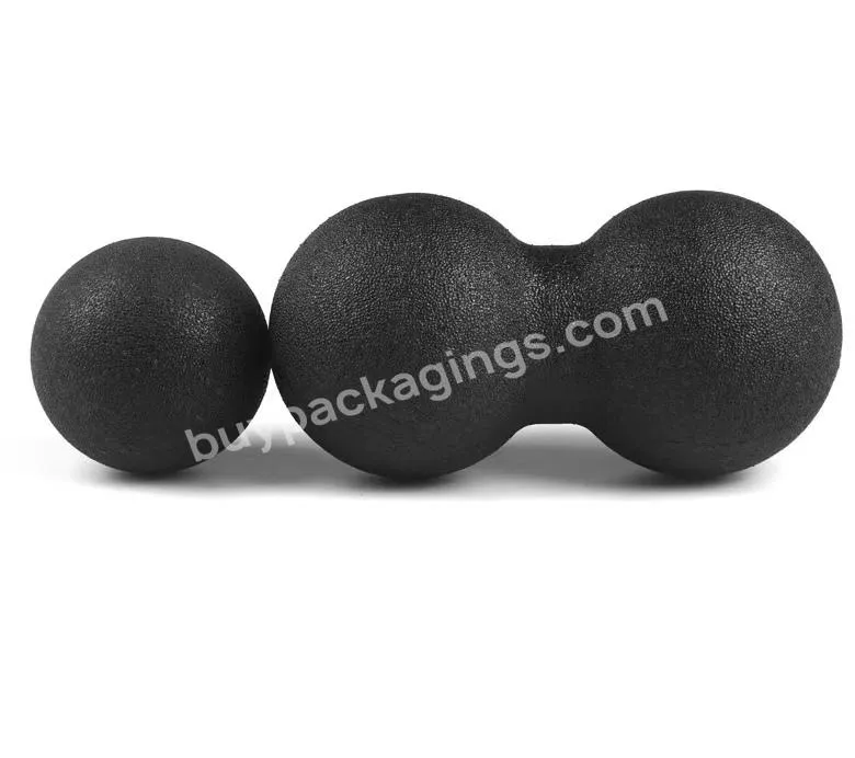 Custom Logo Non Toxic Environmental Silicone Double Peanut Massage Ball Hockey Set Fascia Epp Massage Ball - Buy Back Massage Ball,Half Massage Ball,Magic Massage Ball.