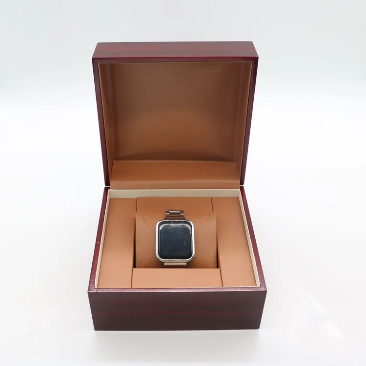 Custom logo premium wooden watch box storage box for watch travel watch box