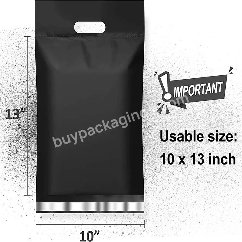 Custom Logo Printed Recycled Black Bags Clothes Shipping Package Envelope Poly Mailer Mailing Bag