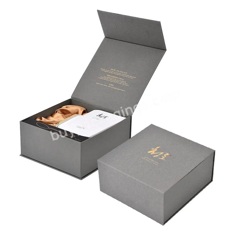 Custom Logo Size Hard Rigid Magnet Box Packaging Folding Magnetic Gift Boxes With Magnetic Lid
